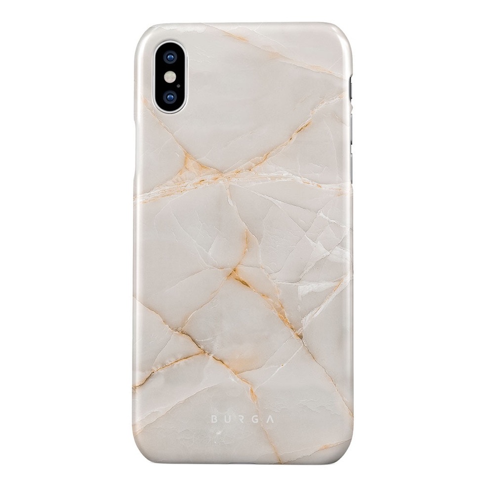 NWOT BURGA: Vanilla Sand - Marble iPhone X/XS Case